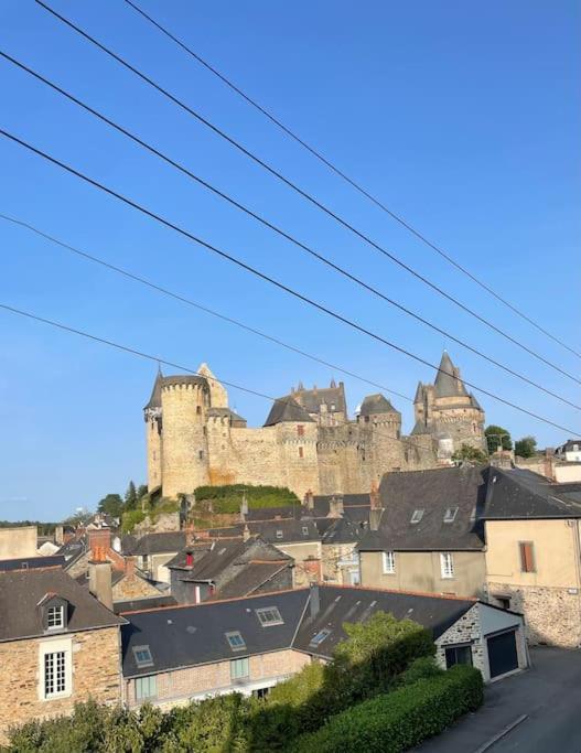 Appartement Calme Et Cosy Proche Centre Vue Chateau 비트레 외부 사진